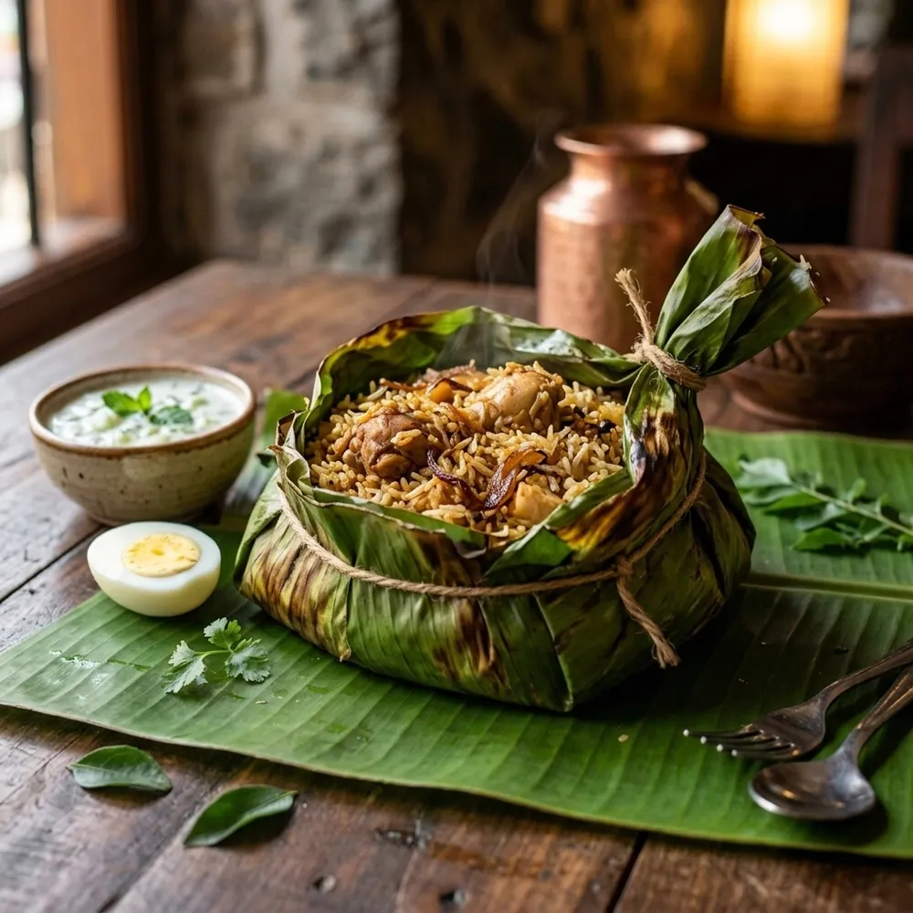 Chicken Kizhi Biriyani