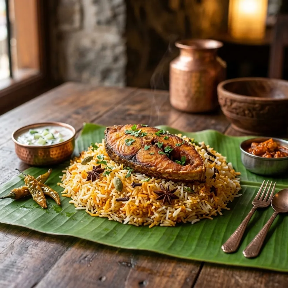 Fish (King Fish) Biriyani