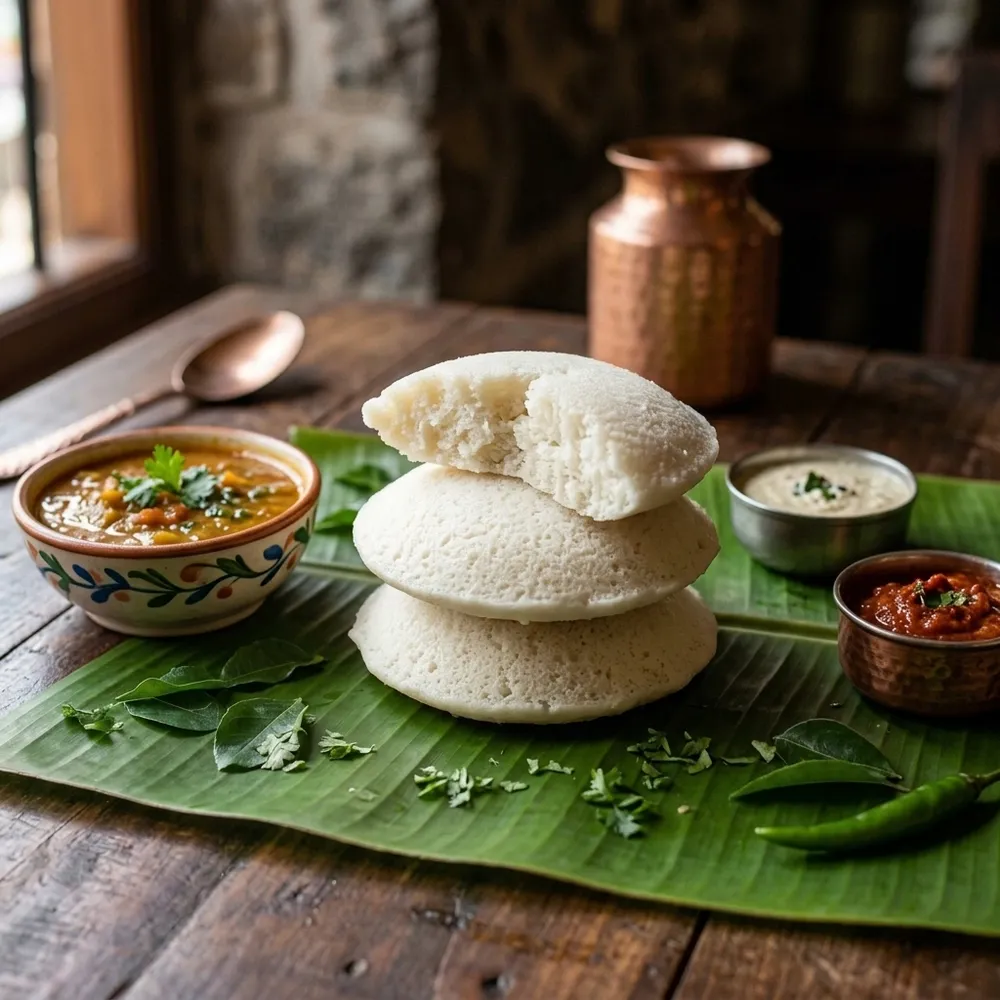 Idli ( 3 pcs )