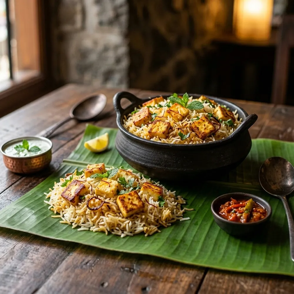 Paneer Biriyani